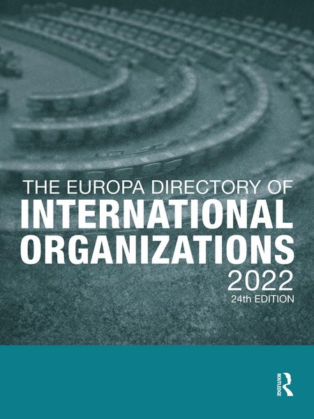 Produktbild: The Europa Directory of International Organizations 2022