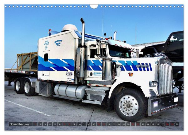 Produktbild: Amerikanische Lastwagen - Trucks (Wandkalender 2026 DIN A3 quer), CALVENDO Monatskalender