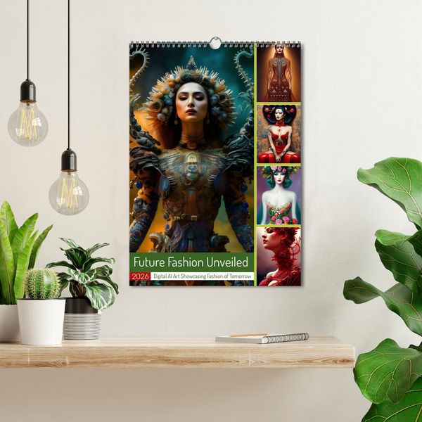 Produktbild: Future Fashion Unveiled (Wall Calendar 2026 DIN A3 portrait), CALVENDO 12 Month Wall Calendar