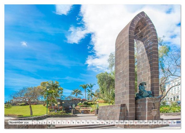Produktbild: Funchal &ndash; Madeiras Seele am Atlantik (Wandkalender 2026 DIN A2 quer), CALVENDO Monatskalender