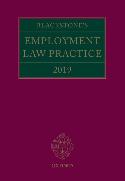 Produktbild: Blackstone's Employment Law Practice 2019