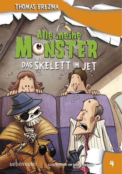Produktbild: Alle meine Monster 04. Das Skelett im Jet