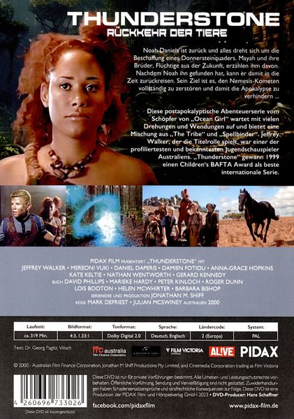 Produktbild: Thunderstone - Die R&uuml;ckkehr der Tiere, Vol. 3 / Weitere 13 Folgen der postapokalyptischen, preisgekr&ouml;nten Abenteuerserie (Pidax Serien-Klassiker) [2 DVDs]