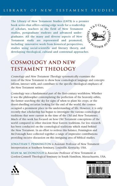 Produktbild: Cosmology and New Testament Theology