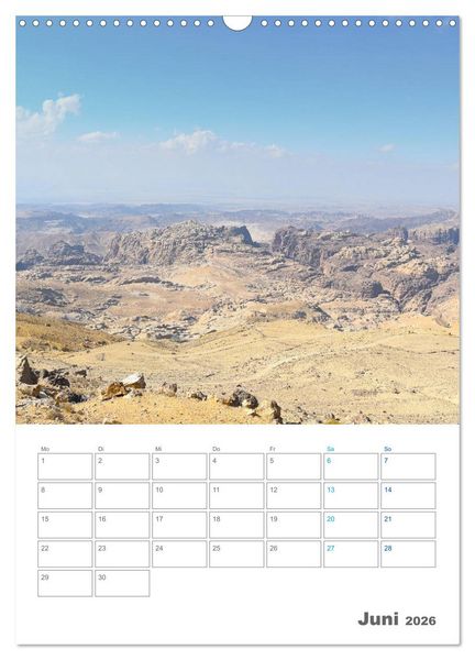 Produktbild: Jordanien ein Schatz im Orient (Wandkalender 2026 DIN A3 hoch), CALVENDO Monatskalender