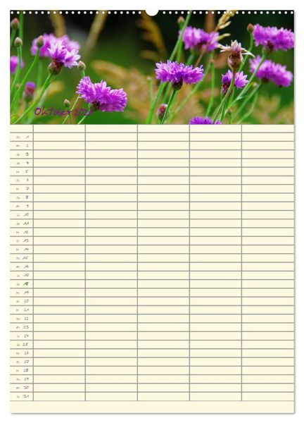 Produktbild: Der Naturgarten Familienplaner (Wandkalender 2026 DIN A2 hoch), CALVENDO Monatskalender
