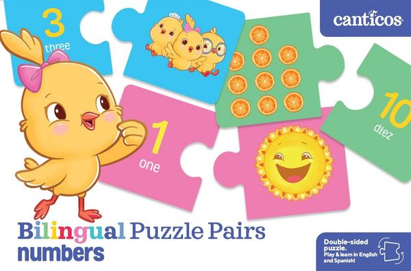 Produktbild: Canticos Bilingual Puzzle Pairs: Numbers