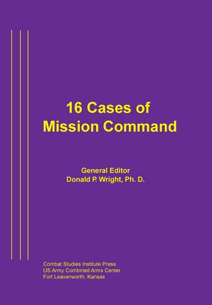 Produktbild: 16 Cases of Mission Command