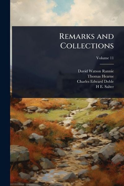 Produktbild: Remarks and Collections