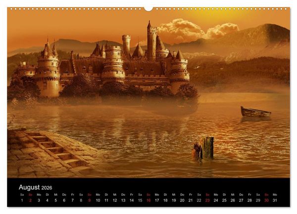 Produktbild: Mystische und romantische M&auml;rchenwelt Mausopardia (Wandkalender 2026 DIN A2 quer), CALVENDO Monatskalender