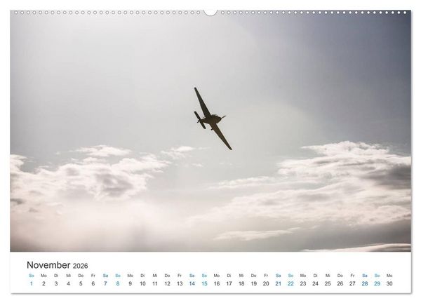 Produktbild: AVIATION CLASSICS seen by custompix.de (Wandkalender 2026 DIN A2 quer), CALVENDO Monatskalender
