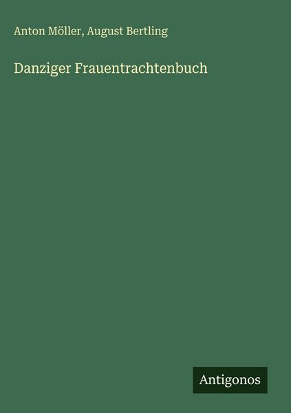 Produktbild: Danziger Frauentrachtenbuch
