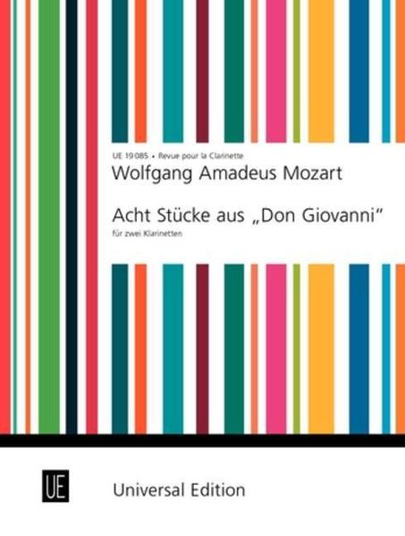 Mozart, W: 8 Stücke aus "Don Giovanni"