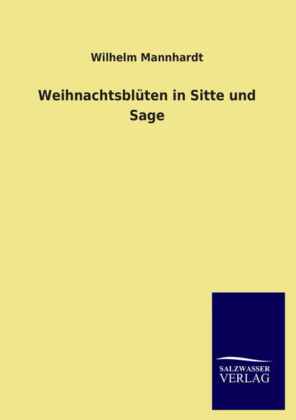 Produktbild: Weihnachtsbl&uuml;ten in Sitte und Sage