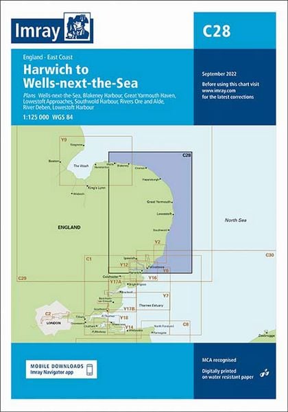 Produktbild: C28 Harwich to Wells-next-the-Sea