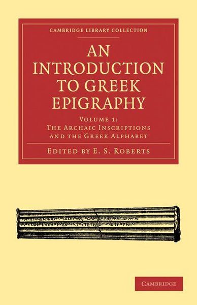 Produktbild: An Introduction to Greek Epigraphy - Volume 1