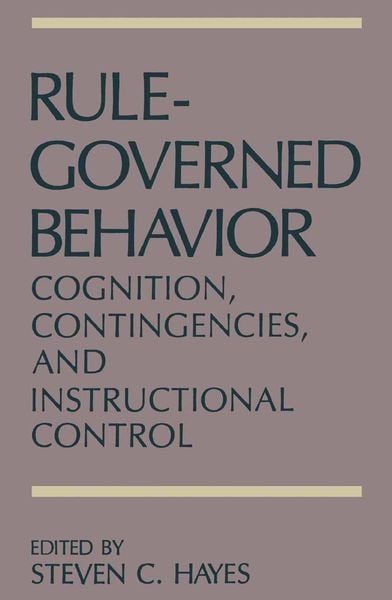 Produktbild: Rule-Governed Behavior