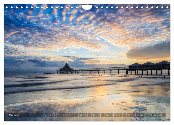 Produktbild: Stimmungsvolle Ostseek&uuml;ste 2026 (Wandkalender 2026 DIN A4 quer), CALVENDO Monatskalender