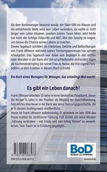 Produktbild: Tagebuch eines EX-Bank-Managers