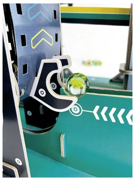 Produktbild: FRANZIS 67300 - Kugelbahn Adventskalender. In 24 Tagen zur eigenen Kugelbahn. Mit nachhaltiger Kartonage. F&uuml;r Kinder ab 8 Jahren