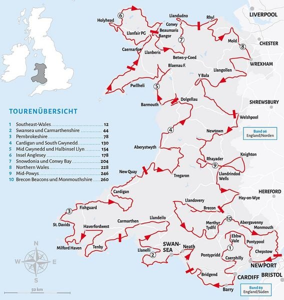 Produktbild: Entdeckertouren mit dem Wohnmobil Wales