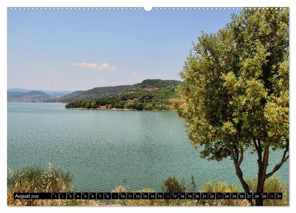 Produktbild: Lac du Salagou - Ein Kleinod im S&uuml;dwesten Frankreichs (hochwertiger Premium Wandkalender 2026 DIN A2 quer), Kunstdruck in Hochglanz