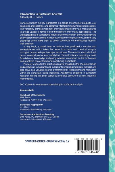 Produktbild: Introduction to Surfactant Analysis
