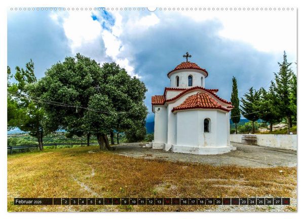 Produktbild: Idyllisches Rhodos (Wandkalender 2026 DIN A2 quer), CALVENDO Monatskalender