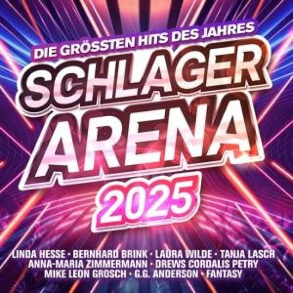 Schlager Arena 2025: Die gröáten Hits des Jahres - Various, CD