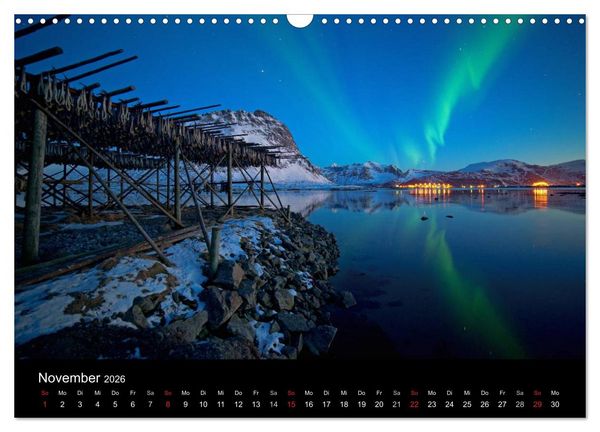Produktbild: Norwegen (Wandkalender 2026 DIN A3 quer), CALVENDO Monatskalender