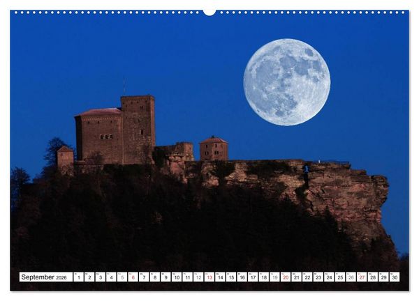 Produktbild: Tr&auml;ume im Mondlicht (hochwertiger Premium Wandkalender 2026 DIN A2 quer), Kunstdruck in Hochglanz