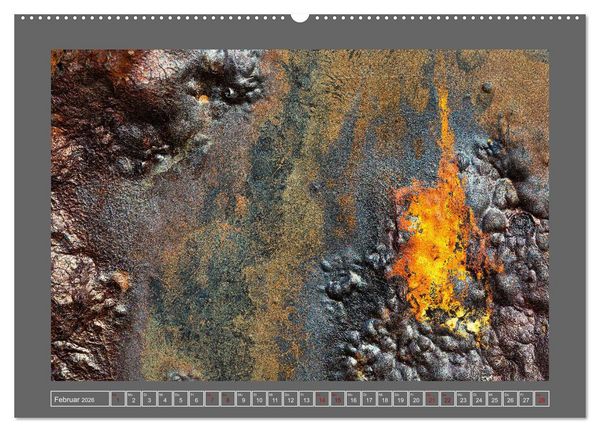 Produktbild: Rost - &Auml;sthetik der Verg&auml;nglichkeit (hochwertiger Premium Wandkalender 2026 DIN A2 quer), Kunstdruck in Hochglanz