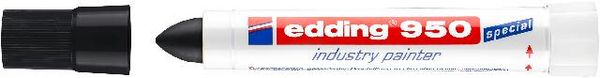 Produktbild: Edding 950 industry painter 4-950001 Industriemarker Schwarz wasserfest: Ja