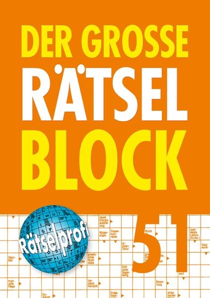 Produktbild: Der große Rätselblock 51