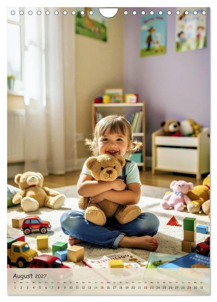 Produktbild: Mein liebster Teddy (Wandkalender 2027 DIN A4 hoch), CALVENDO Monatskalender
