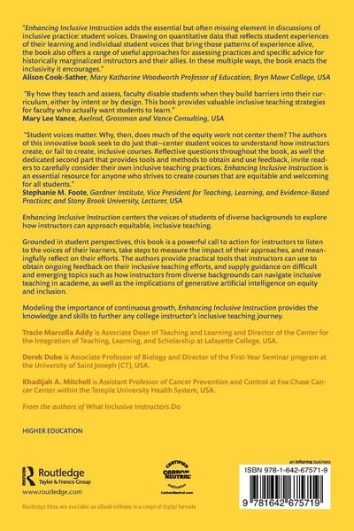 Produktbild: Enhancing Inclusive Instruction