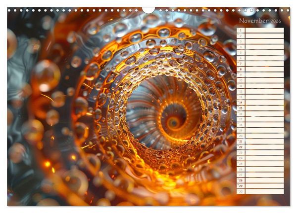 Produktbild: Elegante Wunderwelten (Wandkalender 2026 DIN A3 quer), CALVENDO Monatskalender