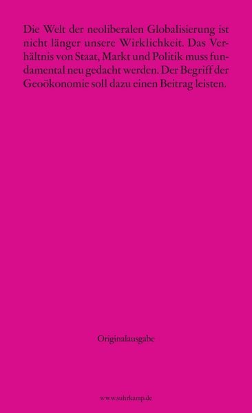 Produktbild: Geoökonomie