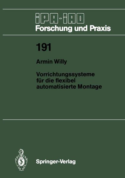 Produktbild: Vorrichtungssysteme f&uuml;r die flexibel automatisierte Montage