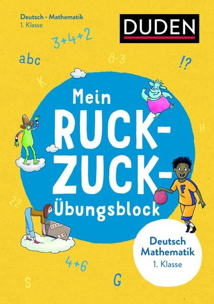 Mein Ruckzuck-Übungsblock Deutsch/Mathe 1. Klasse