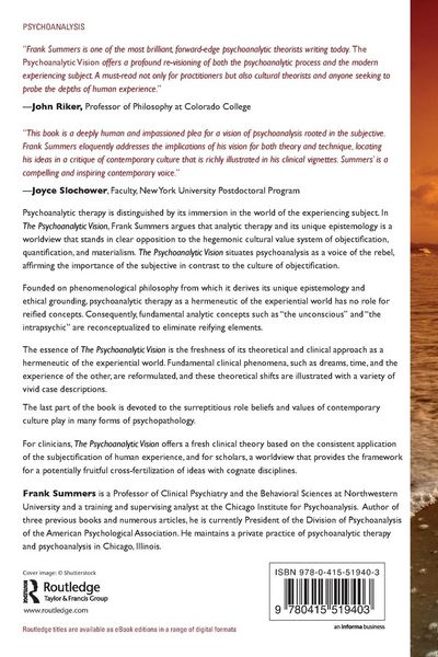 Produktbild: The Psychoanalytic Vision