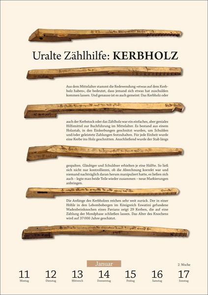 Produktbild: SPIEGEL GESCHICHTE Geistesblitze Wochen-Kulturkalender 2027 - Die gr&ouml;&szlig;ten Erfindungen und Entdeckungen der Menschheit