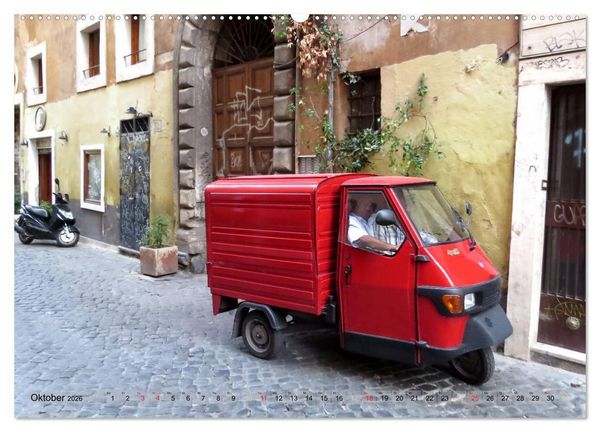 Produktbild: Rom - der gem&uuml;tliche Stadtteil Trastevere (Wandkalender 2026 DIN A2 quer), CALVENDO Monatskalender