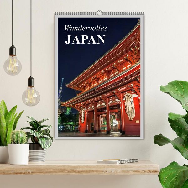 Produktbild: Wundervolles Japan (Wandkalender 2026 DIN A2 hoch), CALVENDO Monatskalender