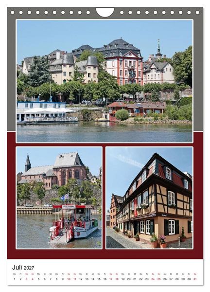 Produktbild: Frankfurt am Main und die sch&ouml;nsten Stadtteilen (Wandkalender 2027 DIN A4 hoch), CALVENDO Monatskalender