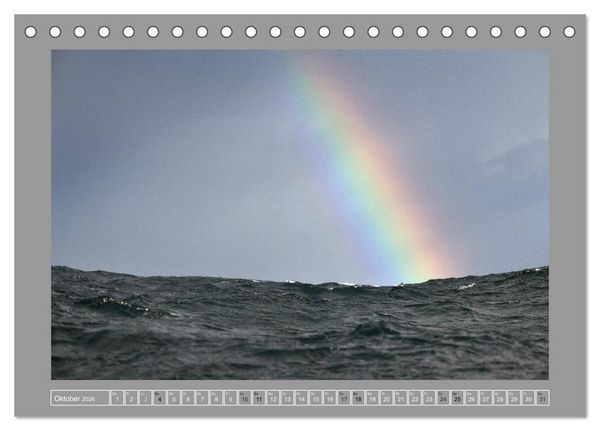 Produktbild: Nur Himmel und Meer (Tischkalender 2026 DIN A5 quer), CALVENDO Monatskalender
