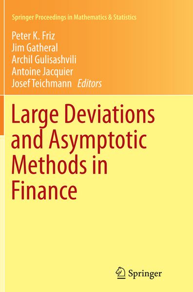 Produktbild: Large Deviations and Asymptotic Methods in Finance