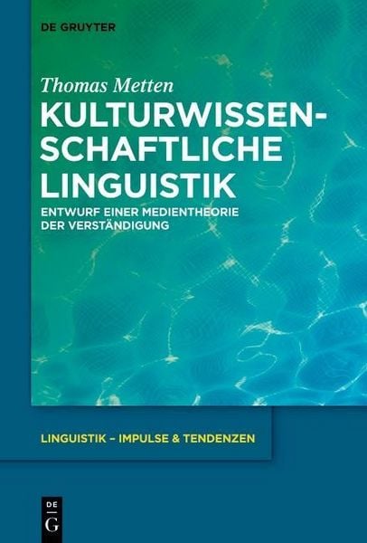 Produktbild: Kulturwissenschaftliche Linguistik