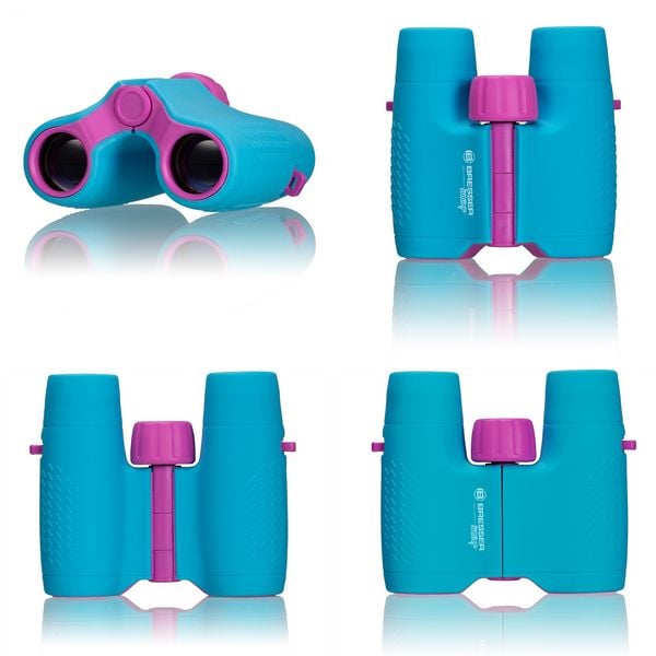 Produktbild: Bresser Junior 11250 - Kinder-Fernglas 6x21 (blau), mit Tasche