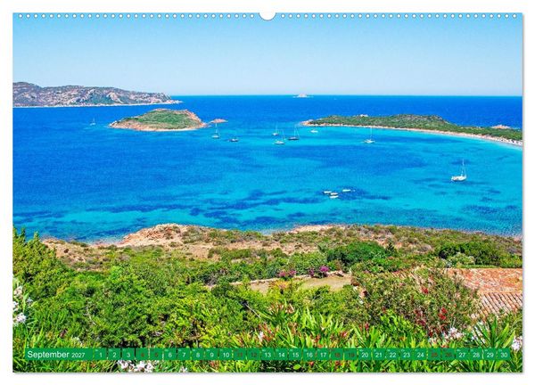 Produktbild: Sardinien Insel mit Meerblick (hochwertiger Premium Wandkalender 2027 DIN A2 quer), Kunstdruck in Hochglanz